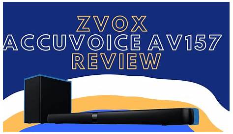 ZVox Accuvoice AV157 Review [2022]: Get Clear Dialogue & More