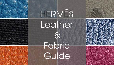 hermes leather colors guide