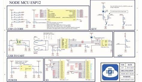 esp8266 12e nodemcu schematic
