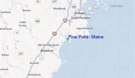 Pine Point, Maine Tide Station Location Guide