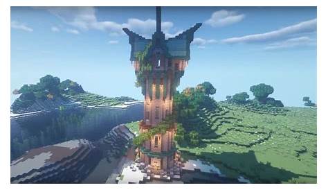 Minecraft Large Enchanting Tower Ideas and Design