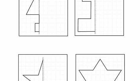 lines of symmetry worksheets k5 learning - symmetry worksheet for grade