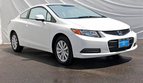 2012 Taffeta White Honda Civic EX Coupe #69094052 | GTCarLot.com - Car