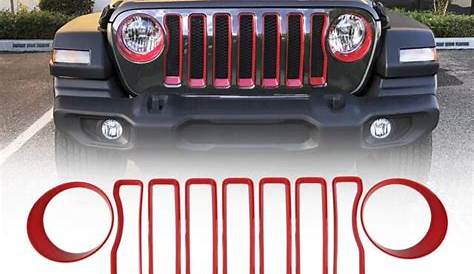 jeep wrangler jl grill inserts