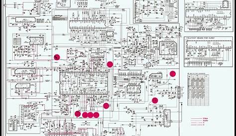 crt tv charger circuit diagram