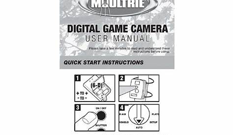 Moultrie A 5 Manual