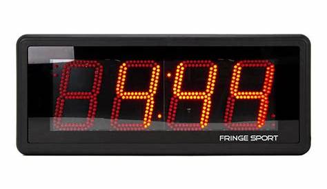 fringe sport clock remote manual