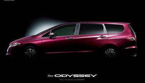 New 4th generation Honda Odyssey teaser online! - paultan.org