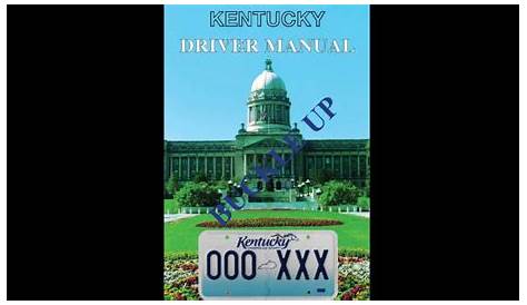Kentucky Driver Manual (Reading) - YouTube
