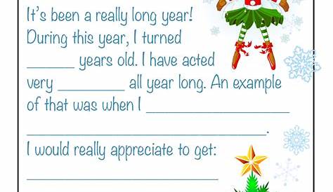 Santa Claus Letter Template Printable | Woo! Jr. Kids Activities