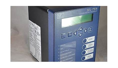 sel 751a feeder protection relay manual