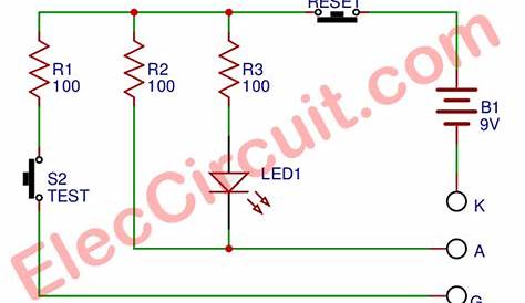SCR tester circuit diagram - Simple LEAN MORE! - ElecCircuit.com