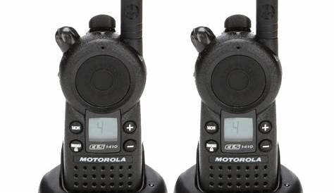 Motorola CLS 1410 Radio Two Pack