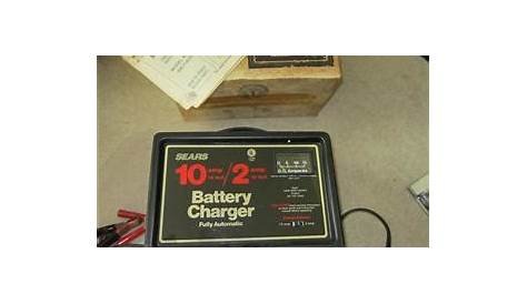 Battery Charger (Sears/Craftsman) 10 amp/2amp Automatic, 12v