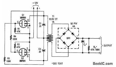 smps circuit diagram 12v