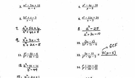 solving rational equations worksheet with answers