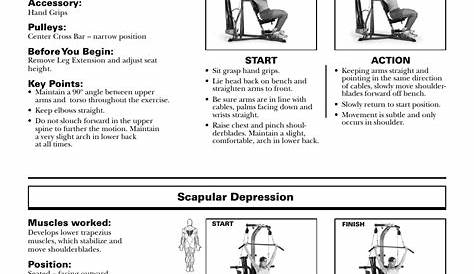 bowflex work out guide