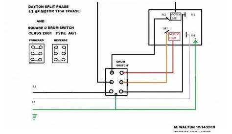 Dayton Drum Switch Wiring Diagram - Wiring Diagram