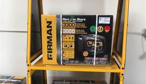 FIRMAN W03383 3650 Watt Inverter W/ Remote Start!! - PBO PowerSports