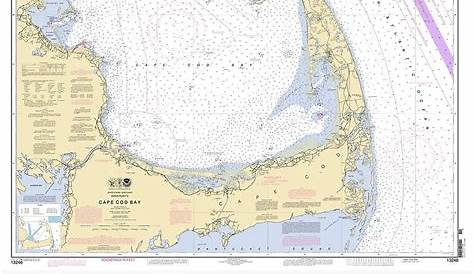 "Cape Cod Nautical Chart" Photographic Print for Sale by cocreations