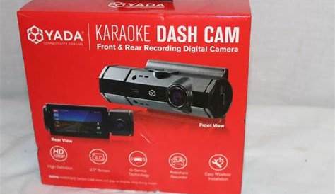 yada karaoke dash cam manual