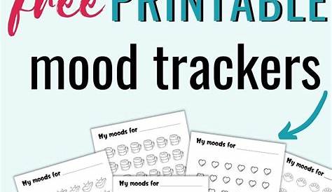 20+ Free Mood Tracker Printables (so you can bujo even if you stink at