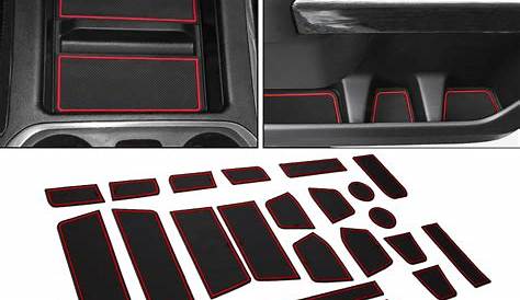 Buy JKCOVER Center Console Liner Compatible with (2019-2020) Chevy Silverado/GMC Sierra 1500 and