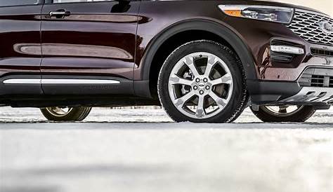 what size tires are on a 2018 ford explorer