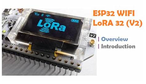 WiFi LoRA 32 (V2) ESP32 | Overview | Introduction