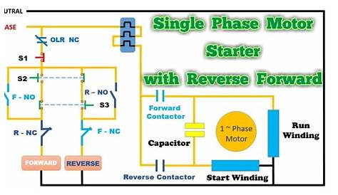 Single Phase Reversing Motor Contactor Wiring