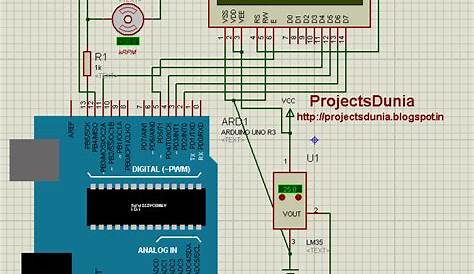 Arduino-based Automatic Temperature Fan Speed Controller | PROJECTSDUNIA