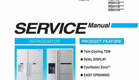 side by side samsung refrigerator manual