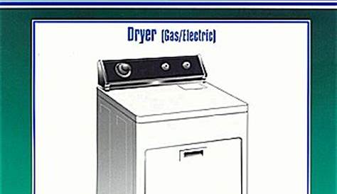 Kenmore Elite Dryer Manual Pdf