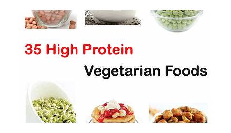 high protein indian food chart