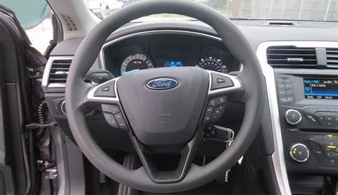 2013 Ford Fusion S Steering Wheel Photos | GTCarLot.com