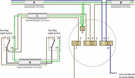 Two Way Light Switch Circuit