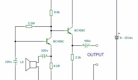 microphone filter circuit diagram