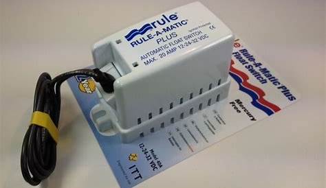 Rule A Matic Plus Float Switch Manual