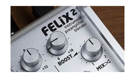 Grace Design FELiX2 Instrument Preamplifier (Silver) | Reverb