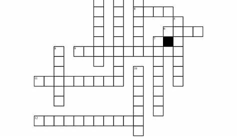 music crossword puzzle printable
