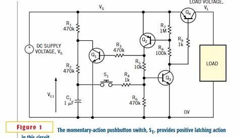 latch switch circuit diagram
