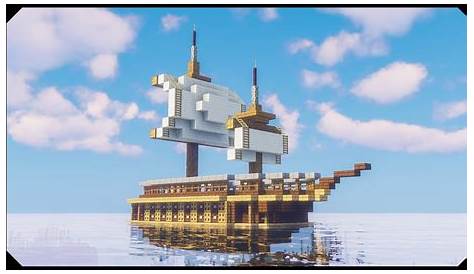 Minecraft: How to build a Ship [Tutorial] - Zooz