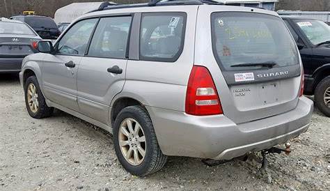 2005 Subaru Forester XS | Salvage & Damaged Cars for Sale