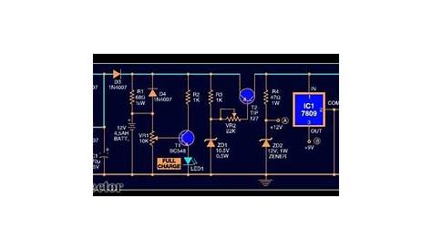 mini ups system circuit diagram
