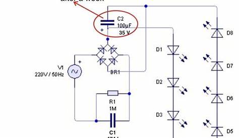 AC Powered LED Lamp Electronic Engineering, Electrical Engineering