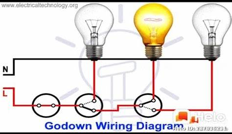 Godown wiring connection , Godown wiring diagram in hindi , godown