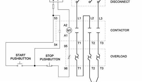 Single-Phase Motor Control Wiring Diagram - Electrical Engineering