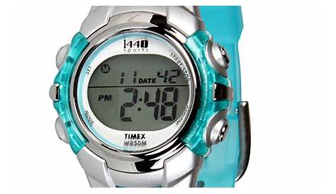 how to set timex 1440 sports