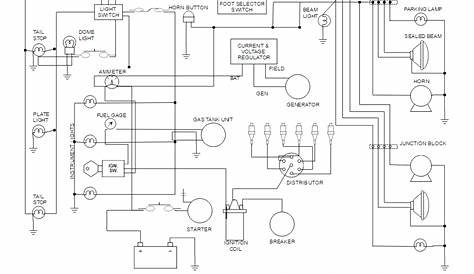 schematic circuit diagram