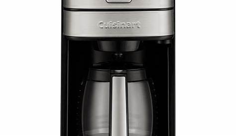 Cuisinart 12-Cup Automatic Grind and Brew Coffee Maker in Black and